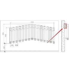LED TOUCH PIANO COLUMN LIGHT 1