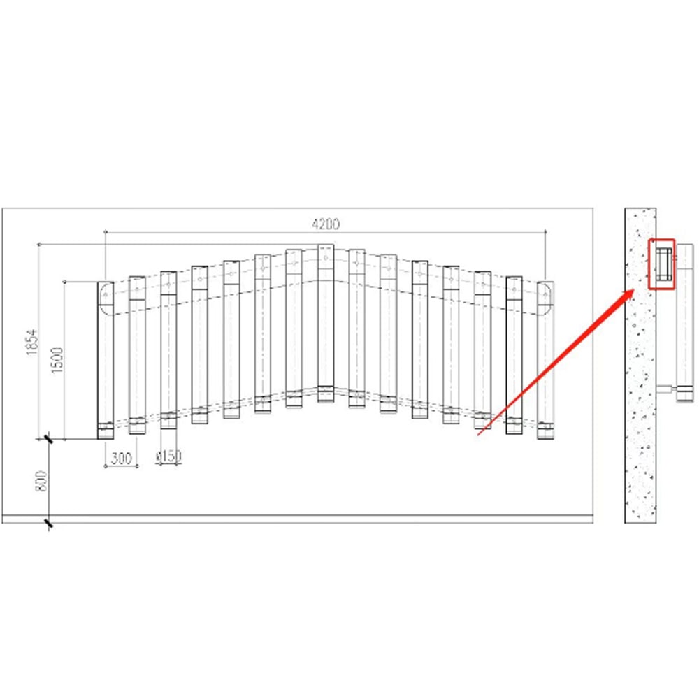 LED TOUCH PIANO COLUMN LIGHT 1