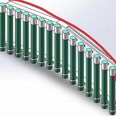 LED TOUCH PIANO COLUMN LIGHT 4