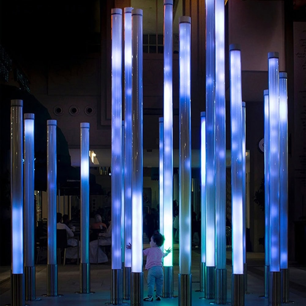 LED illuminated streaming column light4