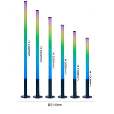 LED illuminated streaming column light6