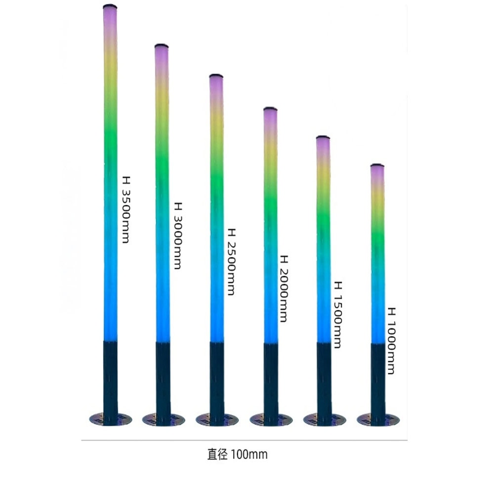 LED illuminated streaming column light6