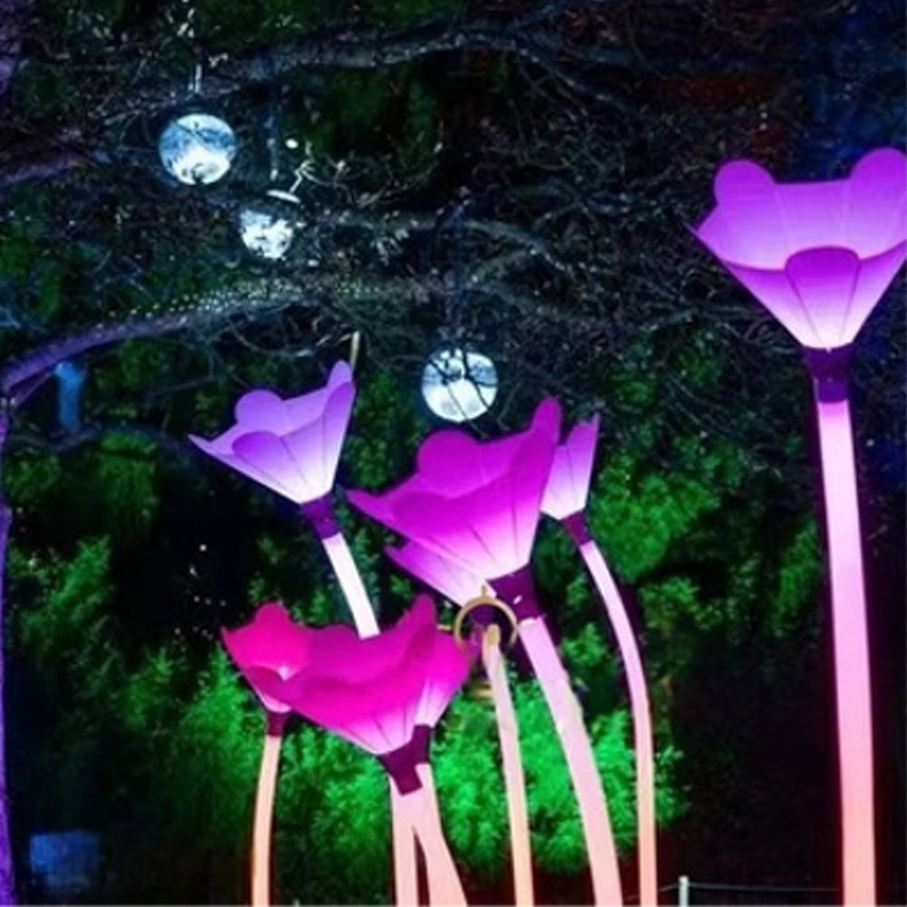 PETUNIA FLOWER LIGHTS GRAMOPHONE 2