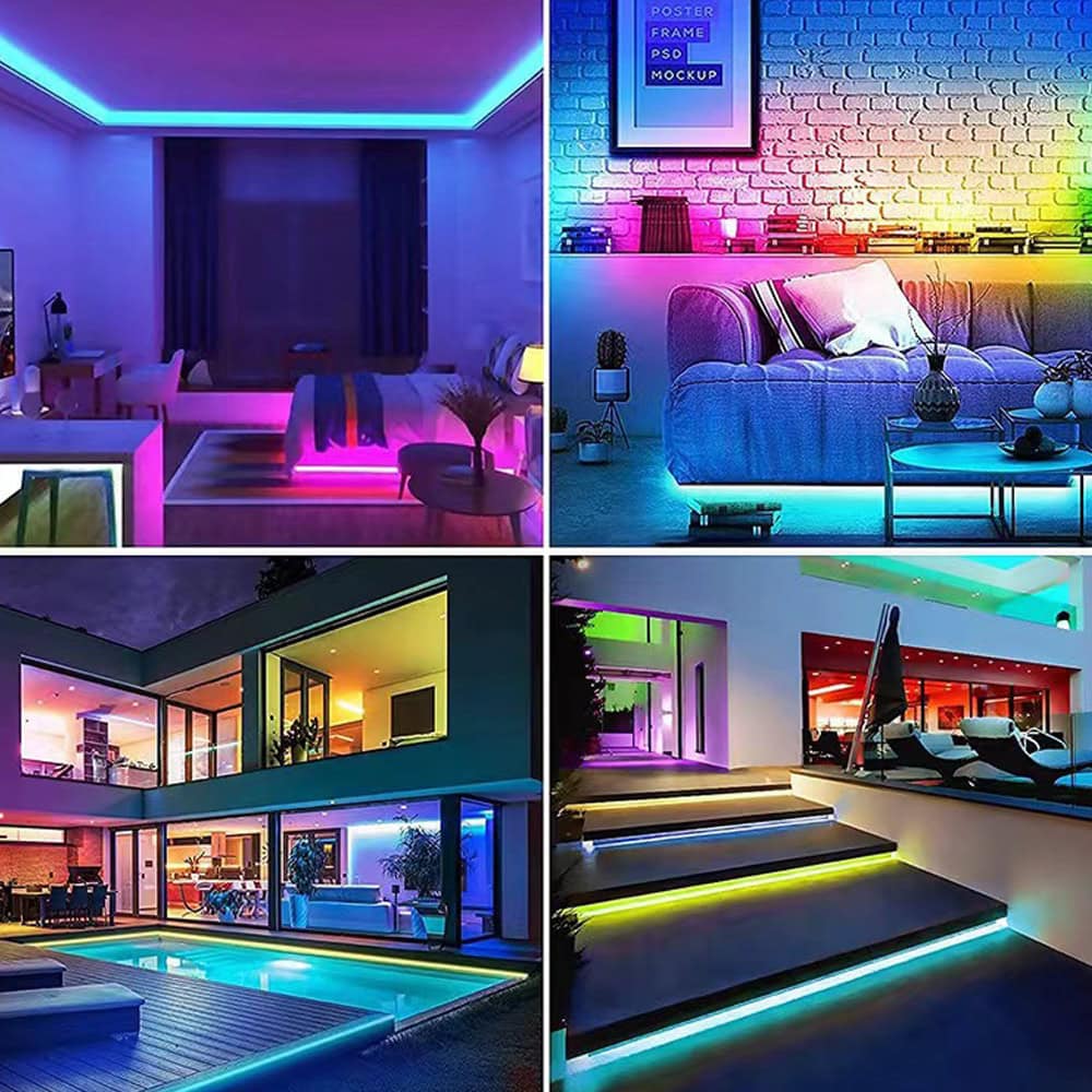 LED strips with lens 10