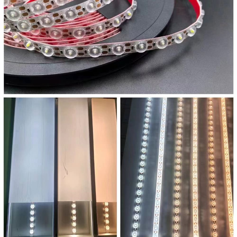 LED strips with lens 5
