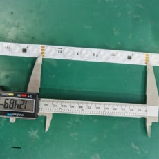 LED strips with lens 8